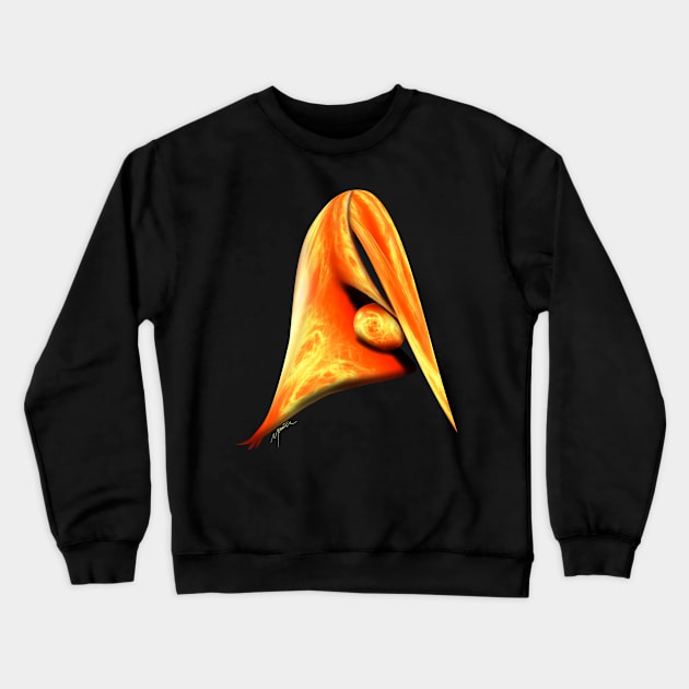 Abstract Bird Crewneck Sweatshirt by Artbymparrish